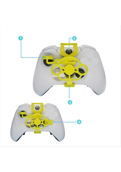 Xbox One /ones/onex Elite Kontrol Cihazı Kırmızı Mini Direksiyon Simidi (Yurt Dışından) fiyatları