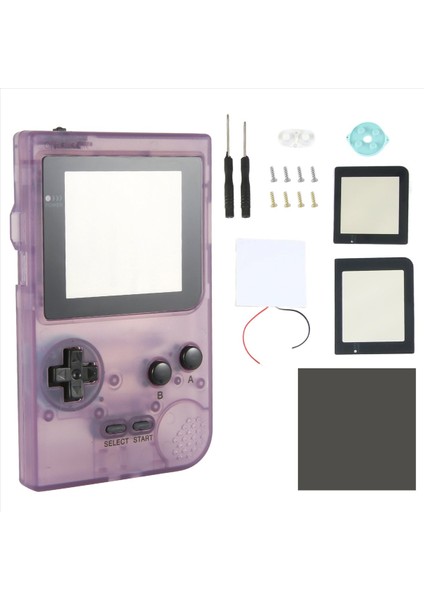 Gameboy Pocket Oyunu Için Kendin Yap Kabuk Değişimi Şeffaf Mor (Yurt Dışından)