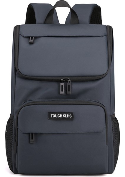 Tough Slhs 3405 Şık Günlük Sırt Çantası Büyük Kapasiteli Günlük Sırt Çantası Iş Seyahati Dizüstü Bilgisayar Çantası - Koyu Mavi (Yurt Dışından)