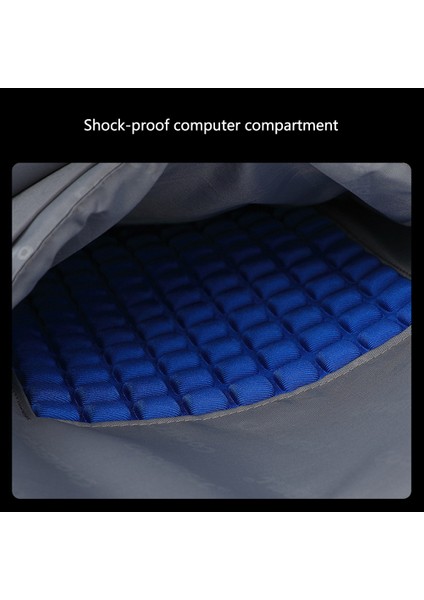 Coolbell CB-8295 Eva Sert Kabuklu Omuz Çantası Su Geçirmez Iş Sırt Çantası 15,6 Inç Dizüstü Bilgisayar Için - Siyah (Yurt Dışından) fırsatları