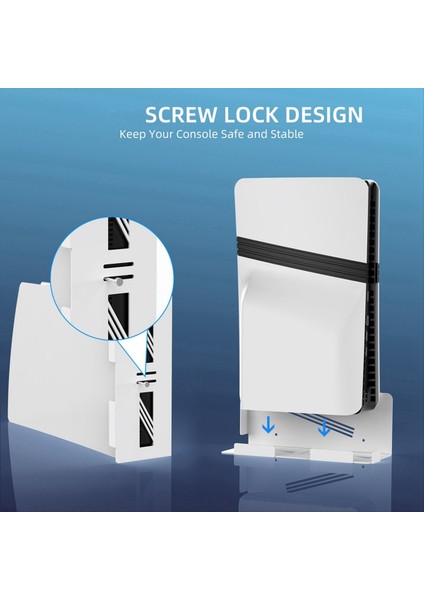 Ps5 Pro Konsol Duvar Montaj Düzenleyicisi Beyaz Duvar Montaj Braketi (Yurt Dışından) fırsatları