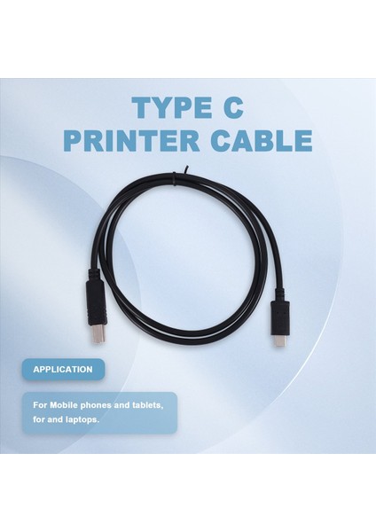 Usb-C USB 3.1 Tip C Erkek - Usb2.0 USB B Erkek Veri Kablosu 1m (Yurt Dışından) fırsatları