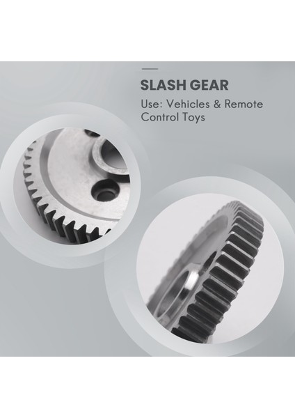 Traxxas Slash 1/10 Summıt Için Ağır Hizmet Tipi Sertleştirilmiş Çelik Mahmuz Dişlisi 54T (Yurt Dışından) indirimleri