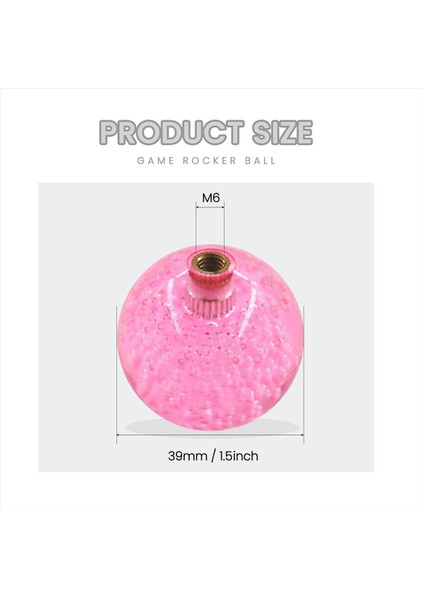 Crystal Joystick Top Üst Saplı Salıncaklı Arcade Oyun Kolları (Yurt Dışından) fırsatları