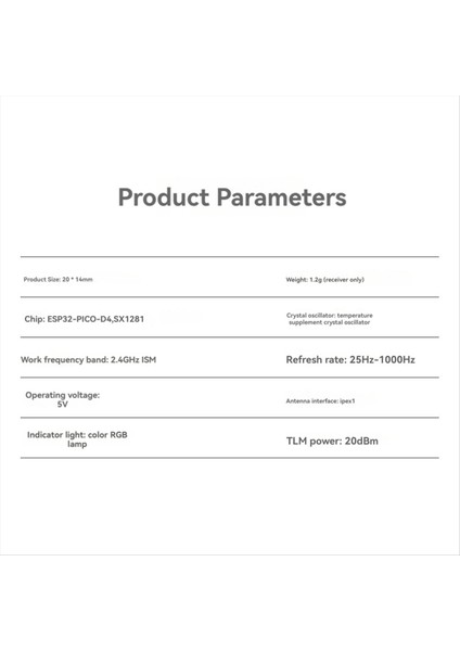 Geprc Elrs Dual 2.4ghz Çift Antenli Çeşitlilik Alıcısı Rx Için (Yurt Dışından) indirimleri