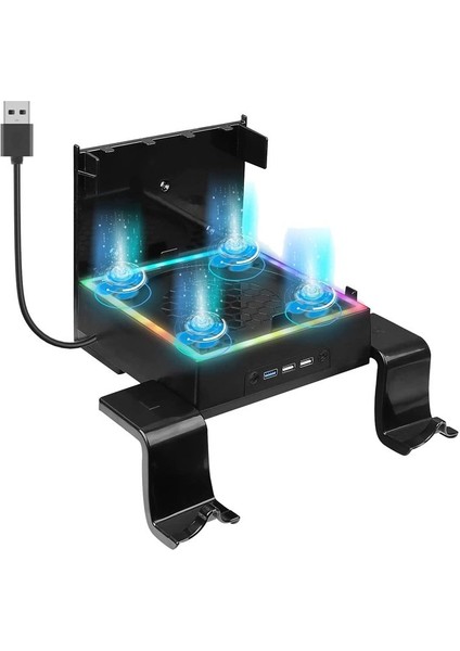 Soğutma Fanı ve 3 USB Portlu Xbox Series x Duvar Montajı (Yurt Dışından)