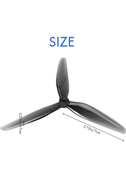 Hq Prop 7X4X3 Pervane 7040 Popo Prop Için 2 Çift (Yurt Dışından) indirimleri