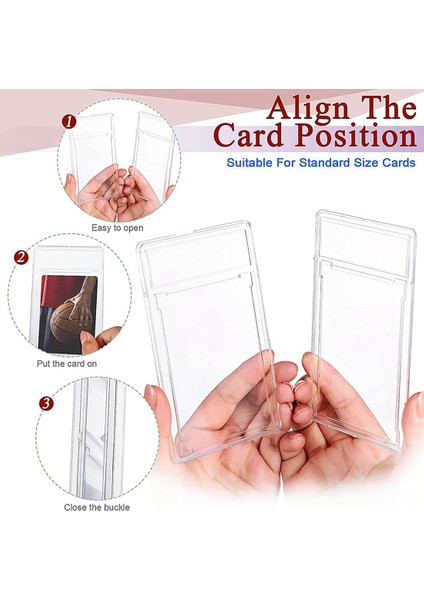 Etiket Pozisyonlu Akrilik Kart Koruyucu Kılıf (24 Adet) (Yurt Dışından) fiyatları