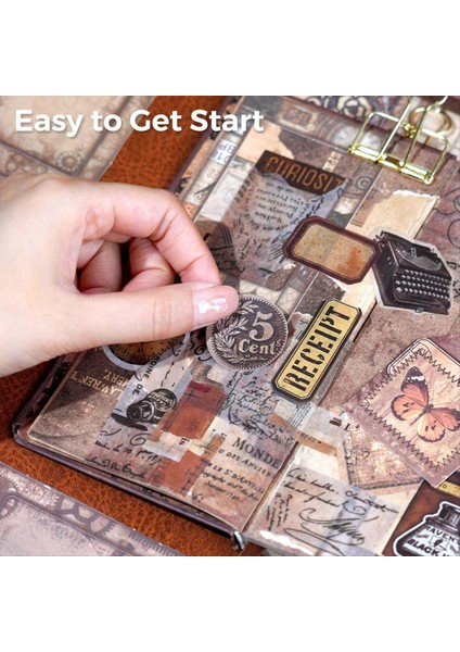 Scrapbooking Seti, Aşk Şiirleri Serisi - Vintage Eşyalar (Yurt Dışından) indirimleri