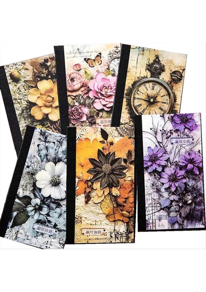 240 Adet Maillard Tarzı Hurda Defteri Kağıdı (Çöp Günlük Malzemeleri Için) (Yurt Dışından)