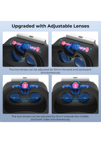 Nintendo Switch ve OLED Için Vr Başlıklı 3D Sanal Gerçeklik Gözlüğü (Yurt Dışından) indirimleri