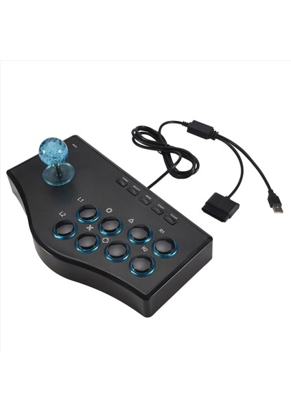 Retro Arcade Oyun Kumandası USB Joystick Ps2/ps3/pc Için (No.b) (Yurt Dışından) indirimleri