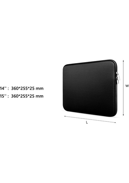 Taşınabilir Dizüstü Bilgisayar Kılıfı Bilgisayar Çantası Darbeye Dalı Kılıf 14-15 Inç Dizüstü Bilgisayarlar Için - Gri (Yurt Dışından) fırsatları