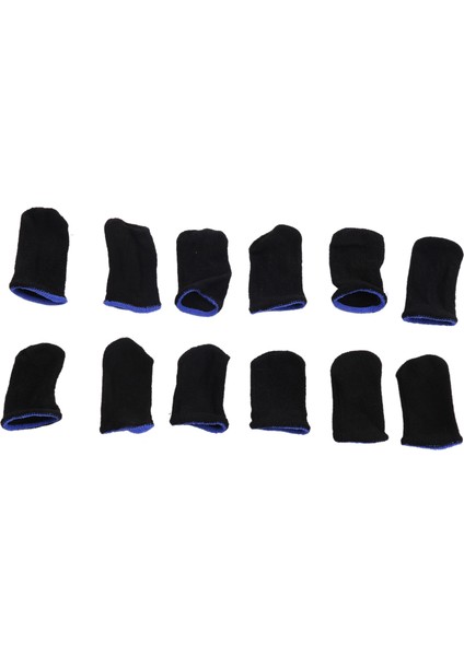 Pubg Mobile Oyunları Için 18 Pinli Karbon Fiber Parmak Kılıfları (12 Adet) (Yurt Dışından)