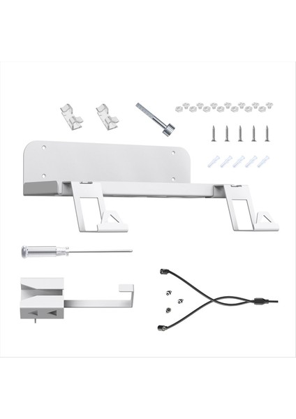 Ps5 Oyun Konsolu Duvar Montaj Braketi Oyun Sunucusu Rafı Için Yerden Tasarruf Sağlayan A (Yurt Dışından) fiyatları
