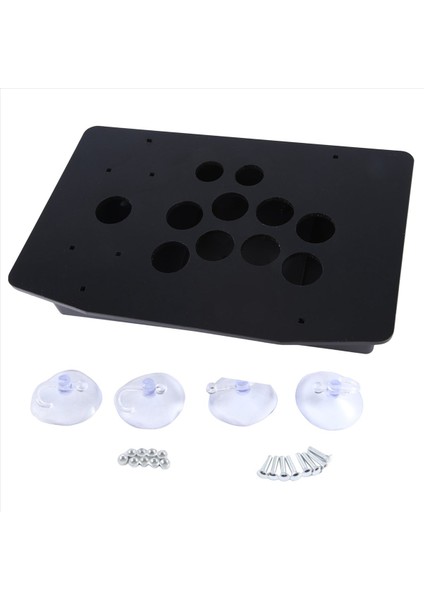 Arcade Oyun Makinesi Dıy Için Arcade Joystick Akrilik Panel Kılıfı (Yurt Dışından)