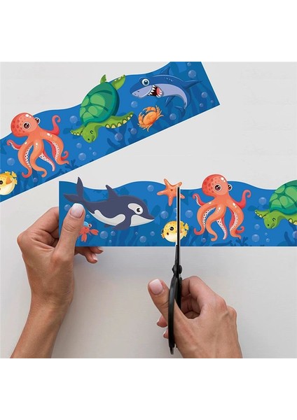 1 Rulo Kenarlık Çıkartmaları, Panolar, Duvarlar, Masalar, Kapılar Için 65,6 Ft (Yurt Dışından) modelleri