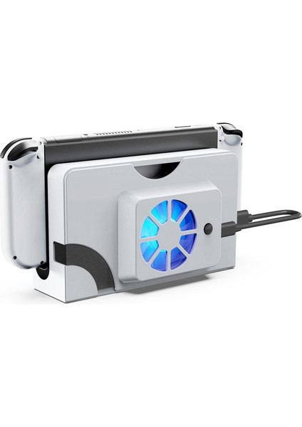 Nintendo Switch OLED Harici Soğutucu Soğutma Fanı Ana Bilgisayar Standı Beyaz (Yurt Dışından) fiyatları