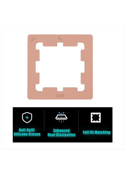 Deepcool Termal Macun Koruyucu Am5 Cpu Soğutucu Zırhı 7950X 7900X Için (Yurt Dışından) modelleri