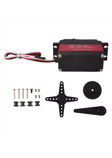 1 Parça Yüksek Voltajlı Su Geçirmez Dijital Servo 1:5 Rc Araba 270 Servo (Yurt Dışından)