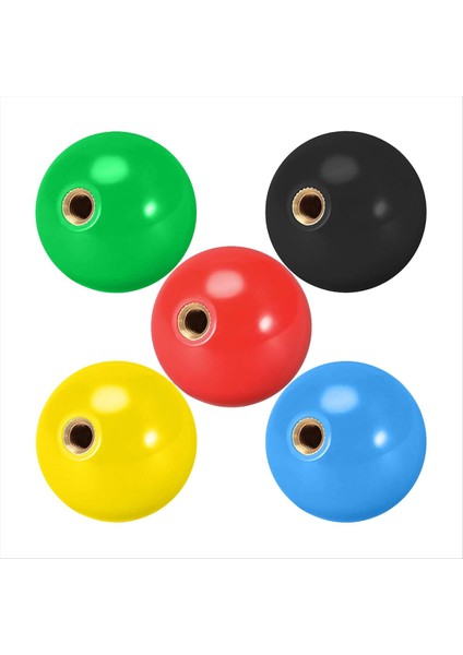 Adet 35 mm Joystick Top Üstleri M6 Arcade Oyun Pc Oyun Joystick'leri 5 Renk (Yurt Dışından)