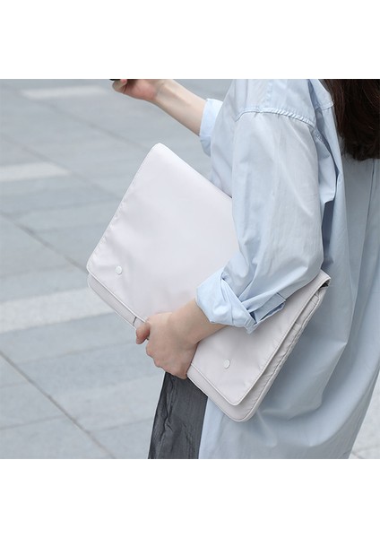 Basics Serisi Su Geçirmez Çizilmeye Dalı Dizüstü Bilgisayar Çantası Kılıfı 13 Inç Dizüstü Bilgisayar Için - Beyaz (Yurt Dışından) modelleri