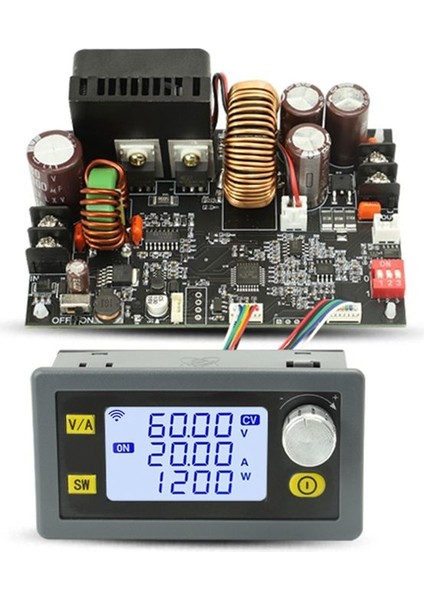 Cnc Ayarlanabilir Dc Regüle Edilmiş Güç Voltajı 20A/1200W Adım Aşağı Modülü (Yurt Dışından) modelleri