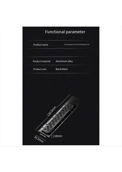 PS5SLIM Için Özel M.2ssd Genişletme Yuvası Soğutma Toz Kapağı Siyah (Yurt Dışından) indirimleri