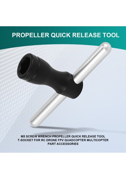 Rc Drone Için M5 Vida Anahtarı Pervane Hızlı Çıkarma Aleti T-Soketi (Yurt Dışından) fırsatları