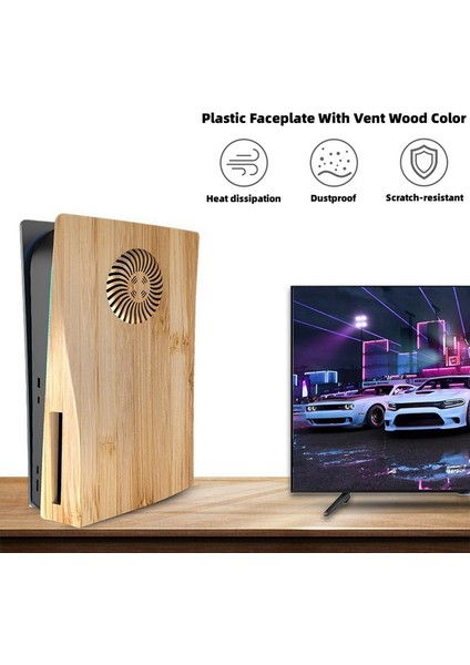 Ps5 Disk Sürümü Koruyucu Kabuk Için Soğutma Havalandırma Delikli Ön Panel (Yurt Dışından) modelleri