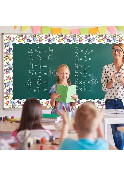 Duyuru Panosu Sınırları Kuş Duyuru Panosu Çıkartması 65,6 Ft Uzunluk (Yurt Dışından) indirimleri