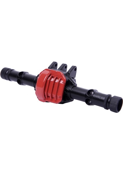 1/10 Ölçekli Rc Araba Ön ve Arka Aks Muhafaza Kutusu Axial SCX10 Siyah (Yurt Dışından)