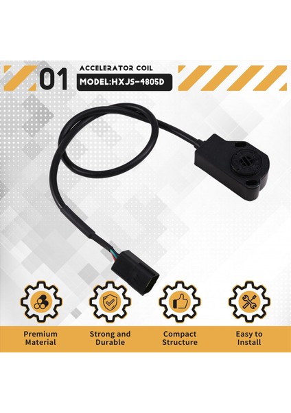 HXJS-4805D Model Elektrikli Pedal Hızlandırıcı 0-5V Çıkış 12-96V (Yurt Dışından) fırsatları