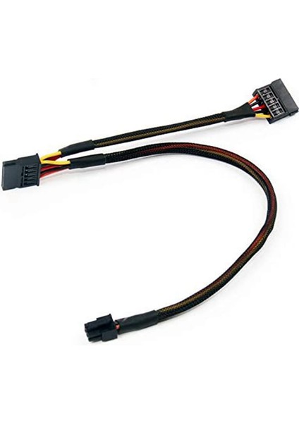 Dell Vostro Için Küçük 6p - Ayırıcı 15P Sata Güç Kablosu Kablosu (Yurt Dışından)