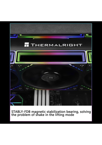 Thermalright TL-M12 12 cm Argb Kasa Soğutma Fanı, TL-M12 Siyah (Yurt Dışından)