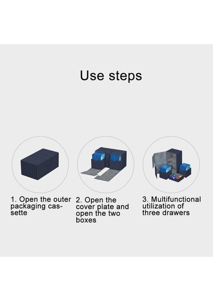 Magicalalal The Cards Mgt/pkm Siyah Için Ultra 200+ Kartlık Deste Kutusu Pu (Yurt Dışından) fiyatları