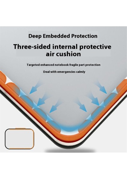 14 Inç Dizüstü Bilgisayar Taşıma Çantası Oxford Kumaş Aşınmaya Dalı Taşınabilir Kol Çantası Iş Stili - Gri (Yurt Dışından) indirimleri