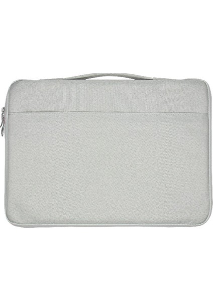 13,3 Inç Dizüstü Bilgisayar Kılıfı Oxford Kumaş Yumuşak Tüylü Astarlı Taşıma Çantası - Gri (Yurt Dışından)