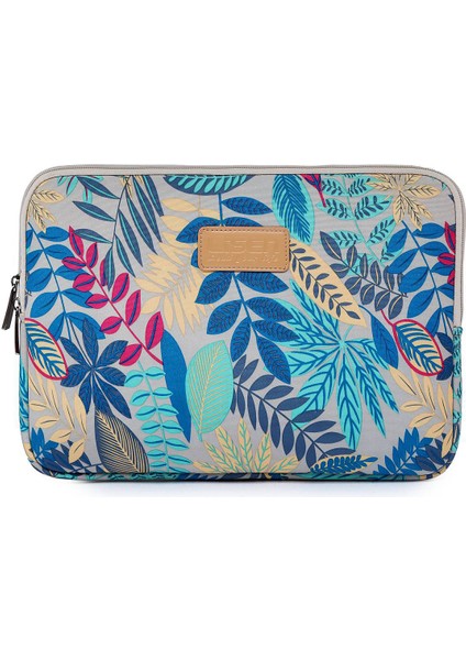 Lısen Renkli Yapraklı Dizüstü Bilgisayar Kılıfı Taşıma Çantası iPad 9.7/ipad Air Vb. Için, Boyut: 27 x 21 x 1,5 cm - Gri (Yurt Dışından) fiyatları