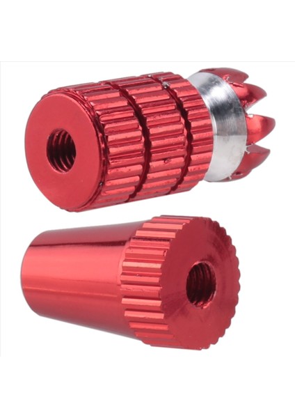 Rc Verici Çubuğu Uçları Kontrol Ünitesi Başparmak Salıncağı M3 Dişi, Kırmızı (Yurt Dışından)