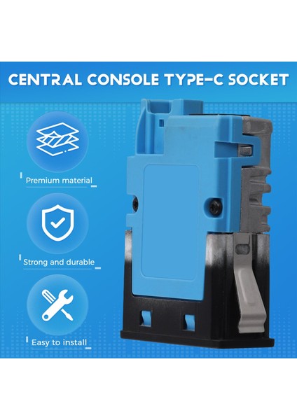 Bmw 7 Serisi X3 X5 X7 Için Araba Orta Konsolu Type-C Soket USB Bağlantı Noktası (Yurt Dışından) fırsatları