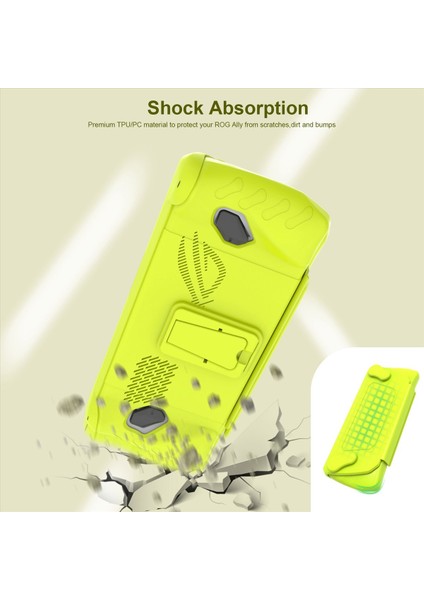 Rog Ally Host Için Standlı Tam Kapaklı Tpu Koruyucu Kılıf, Sarı (Yurt Dışından) modelleri