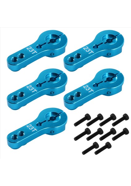 1/10 Rc Araba Parçaları Için Vidalı 5 Adet 23T Metal Servo Kol Boynuzu (Yurt Dışından) fiyatları