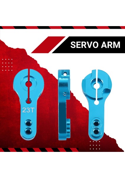 1/10 Rc Araba Parçaları Için Vidalı 5 Adet 23T Metal Servo Kol Boynuzu (Yurt Dışından) indirimleri