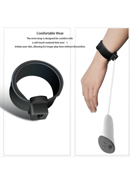 Quest 3/quest 3s Için Ayarlanabilir Bilek Kayışı Kaymaz Kılıf Kayışı (Yurt Dışından) fırsatları