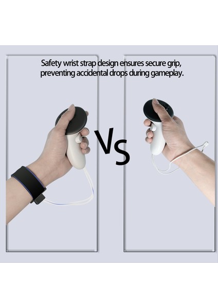 Quest 3/quest 3s Için Ayarlanabilir Bilek Kayışı Kaymaz Kılıf Kayışı (Yurt Dışından) indirimleri