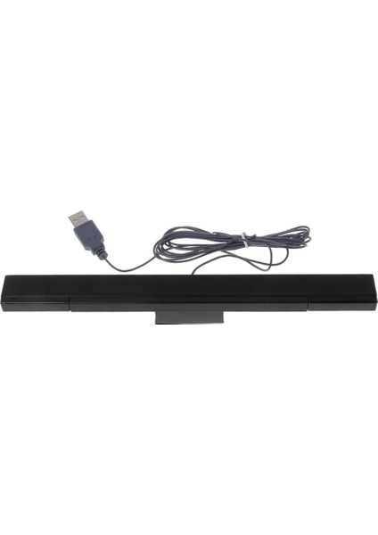 Wıı Kızılötesi Ir Işın Sensörü Sinyal Alıcısı Için USB Sensör Çubuğu - Siyah (Yurt Dışından)