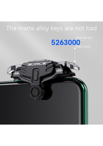 Adet Mobil Oyun Kumandası Cep Telefonu Oyun Düğmesi Oyun Tetiği, A (Yurt Dışından) modelleri