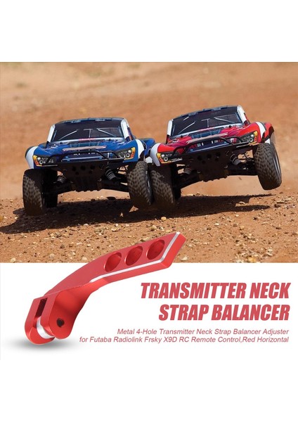 4 Delikli Verici Boyun Askısı Dengeleyici Ayarlayıcı, Kırmızı Yatay (Yurt Dışından) fırsatları