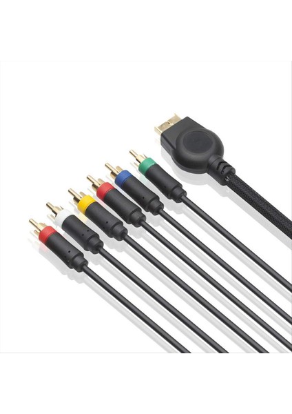 1,8 M Bileşen Kablosu Yüksek Çözünürlüklü Av Kablosu Oyun Kablosu Aksesuarları (Yurt Dışından)